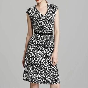 Anne Klein Geometric Print Dress 12